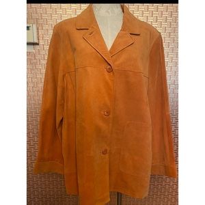 Bernardo Suede Jacket NWT